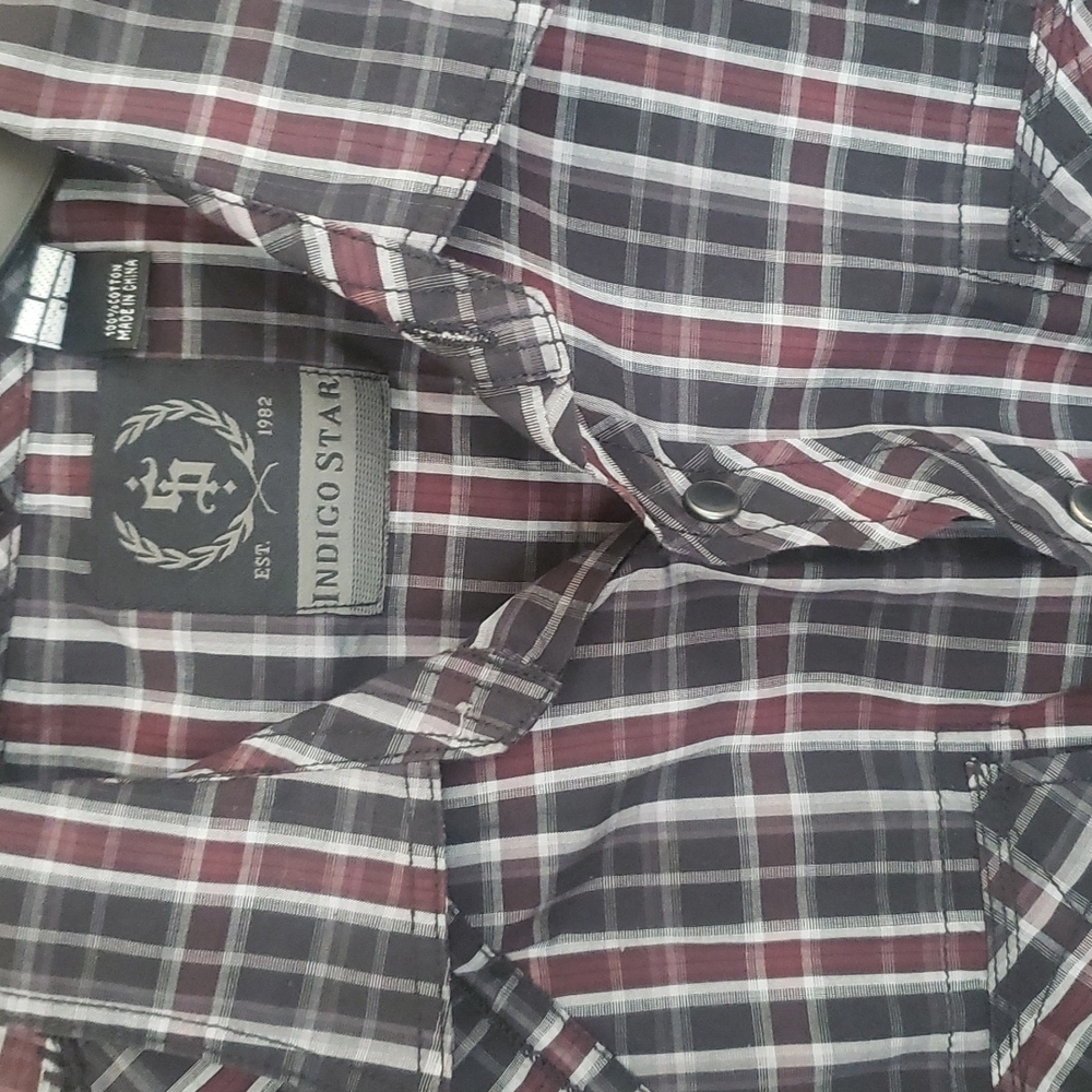 Men's Western Snap Down Shirt
